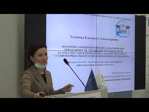 Видео: Защита кандидатской диссертации Асламовой Е.А. 08.04.2021