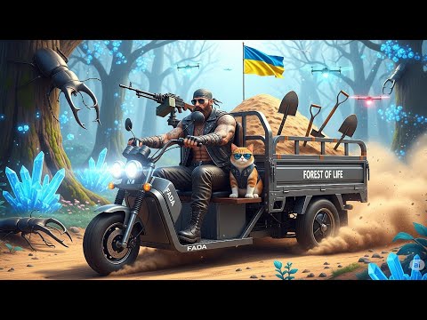 Видео: Тест драйв по піску Fada Bizon #трицикл #мопед #муравей #скутер #трактор #дирчік forte dozer