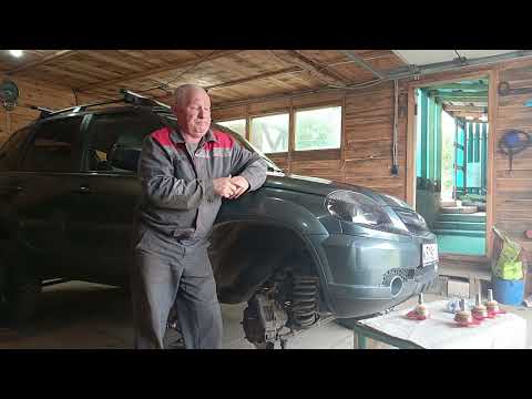 Видео: Замена шаровых опор  Нива