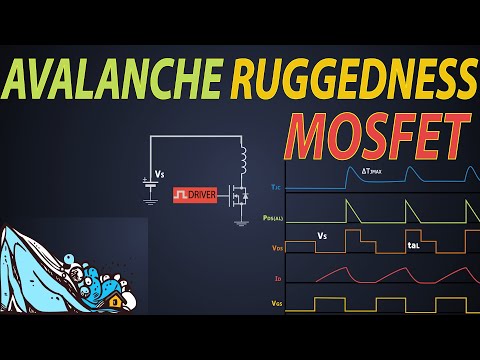 Видео: Устойчивость к лавинным пробоинам MOSFET | Устойчивость к лавинным пробоинам при одиночных пробои...