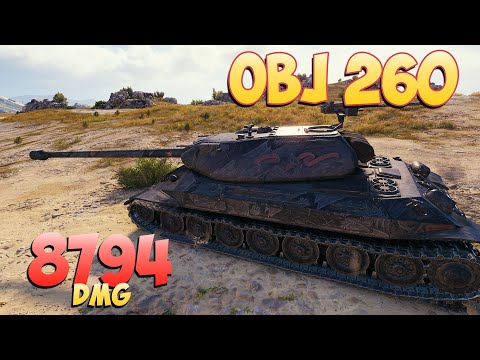 Видео: Об 260 • Сосредоточенный! - 3 Фрагов 8.7K Урона • Мир Танков