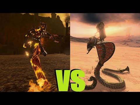 Видео: Огнерожденные К`дааи vs Рыцари Некрополя: Total War Warhammer 3. тесты юнитов v 3.0.0