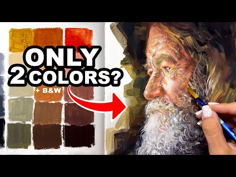 Видео: Цветовая палитра, которую я ЖЕЛАЛА бы попробовать раньше, работая художником-профессионалом