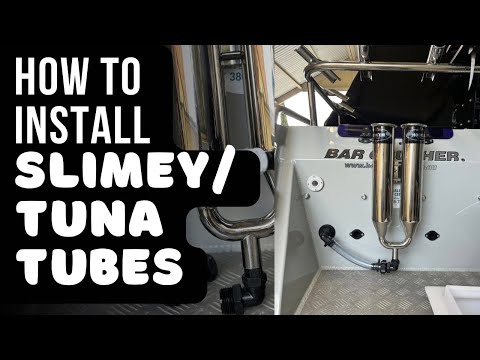 Видео: Как установить трубки Slimy/Tuna (для живой наживки)