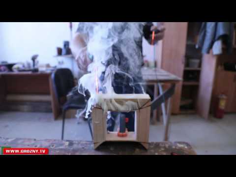 Видео: "Мастерская" Аслана Оздоева. Выжигание струной. Автор (Аза Вахаева).