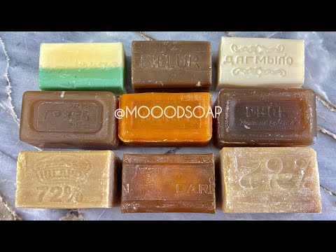 Видео: ASMR soap | Резка сухого мыла | Cutting dry soap | Carving soap | No talking