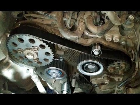 Видео: ЗАМЕНА ремня ГРМ SKODA OCTAVIA  2.0TDI А5 2.0 2012 (CFF, CFG, CFJ), (CAY)