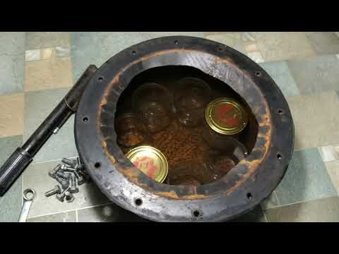 Видео: Рыбная консерва в автоклаве. Бычки в масле