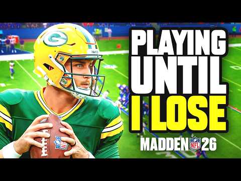 Видео: Бывший квотербек НФЛ играет в Madden... пока не проиграет