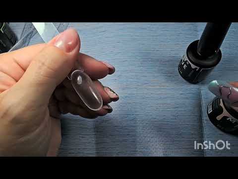 Видео: Распаковка 2 часть и выкраска гель лаков Mystique 🥰#маникюрнаяраспаковка #nails #ногти #маникюр