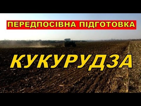 Видео: Підготовка грунту перед посівом Кукурудзи.  Передпосівна підготовка грунку для культури.