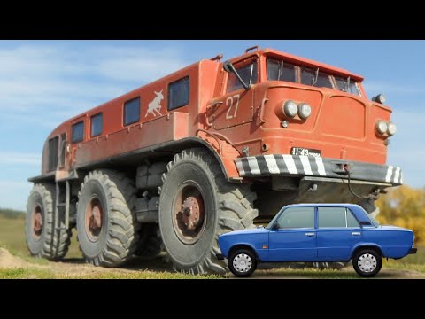 Видео: Грузовики мoнcтpы наших предков. Самые необычные эксперименты CCCP