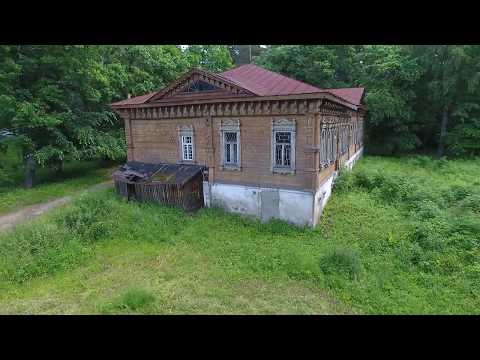 Видео: г. Ветлуга. ВЛТ. Усадьба Бердникова, библиотека, столовая.