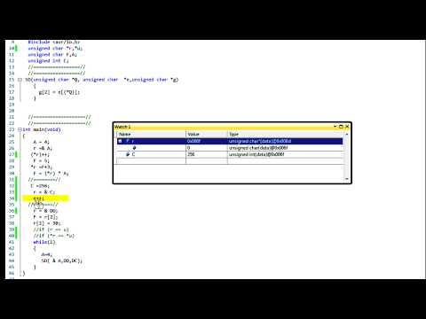 Видео: (Указатели "часть 1") программирование микроконтроллеров avr