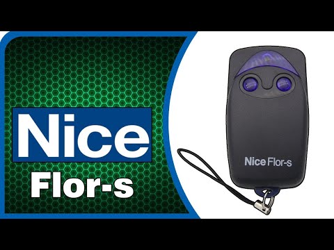 Видео: Как добавить новый пульт NICE FLO к уже работающим воротам