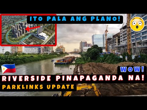 Видео: Вот план для Пасига! Берег реки благоустраивается! Скоро новый парк! 🇵🇭