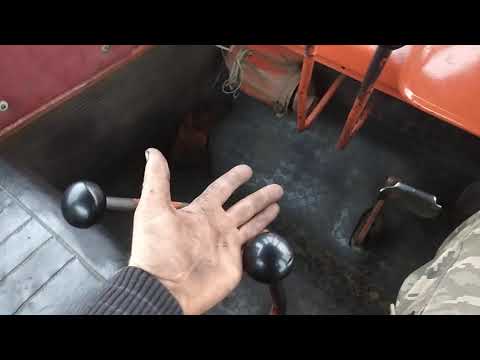 Видео: Включил две задних передачи на ДТ 75 чё будет