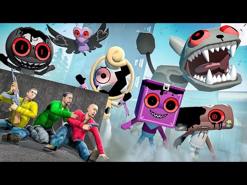 Видео: ПОПАЛИ В МИР ДЕНДИ! СТРАШНЫЕ МОНСТРЫ ОХОТЯТСЯ НА НАС! УГАР И БЕЗУМИЕ В Garry`s Mod