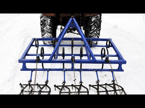 Видео: САМОДЕЛЬНЫЙ НАВЕСНОЙ КУЛЬТИВАТОР ДЛЯ ТРАКТОРА Т-40