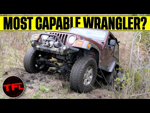 Видео: Как оригинальный Jeep Wrangler Rubicon TJ справляется с САМОЙ СЛОЖНОЙ внедорожной трассой TFL?