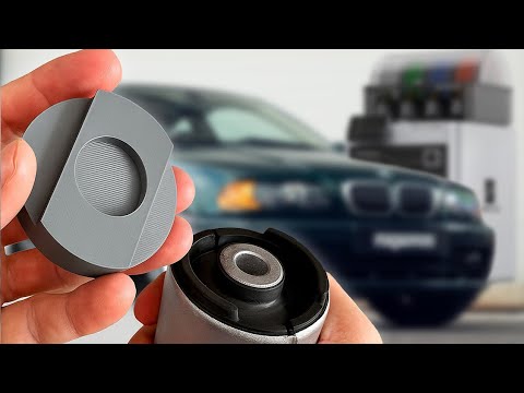 Видео: BMW e46 замена сайлентблока продольного рычага, 3D печать оправки