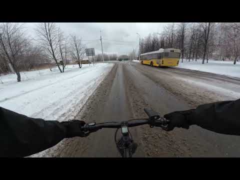 Видео: Ижевск начало зимы. Еду на велосипеде делать ключи