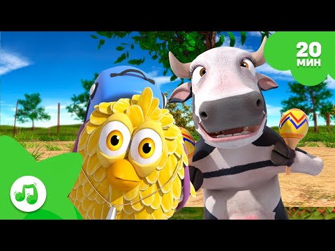 Видео: Где цыпленок? 🐣 Приключения на ферме | ФЕРМА ЗЕНОНА 👨🏻‍🌾 СБОРНИК ПЕСЕН 🌈 ДЛЯ ДЕТЕЙ