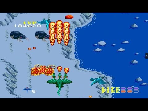 Видео: [TurboGrafx-16 | PC Engine Игры] Dragon Spirit Полное прохождение