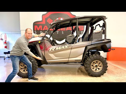 Видео: Yamaha Wolverine RMax4 1000 SE 2024 года: идеальное сочетание спорта, технологий и семейного испо...