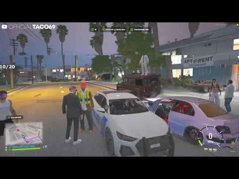 Видео: Голливуд приглашает Эй Джей Хантера на встречу с Джио в ESB Block | Prodigy RP | GTA RP | CG