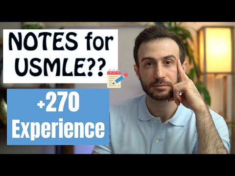 Видео: Почему ОБЯЗАТЕЛЬНО нужно делать ЗАМЕТКИ для экзаменов USMLE?