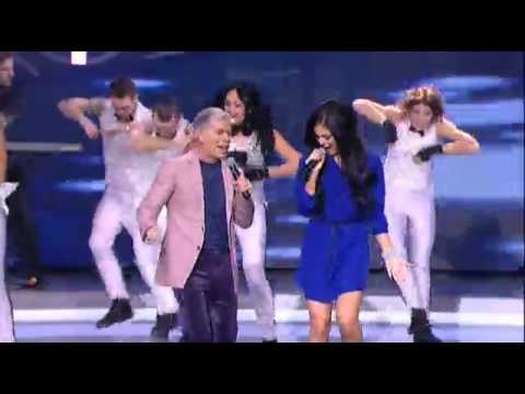 Видео: Олег Газманов и Нюша Белый снег  Не Голубой огонек  2016