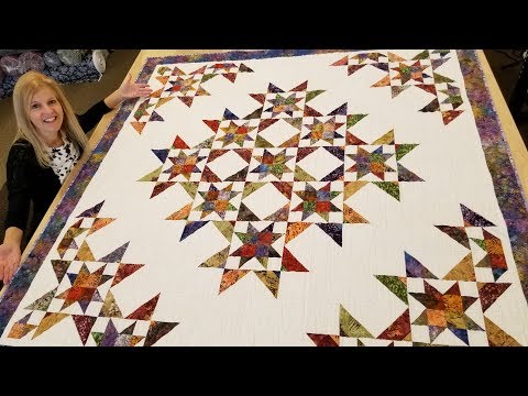 Видео: Быстро — Весело — И ЛЕГКО! Мастер-класс по лоскутному шитью «Девять сестёр» :)