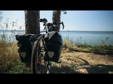 Видео: Вело-поход на море с гамаком. Новинки снаряжения.