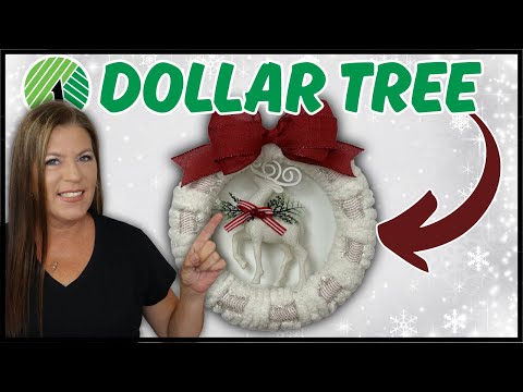Видео: Гениальные способы сделать рождественские венки из подручных материалов для изготовления долларов...