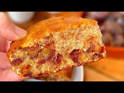 Видео: Мягкий финиковый пирог: 3 ингредиента / БЕЗ МУКИ, БЕЗ ГЛЮТЕНА, БЕЗ САХАРА!