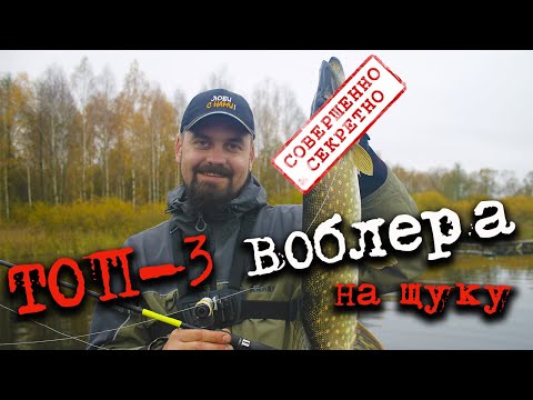 Видео: ТОП 3 Воблеры на Щуку Твичинг на Мелководье
