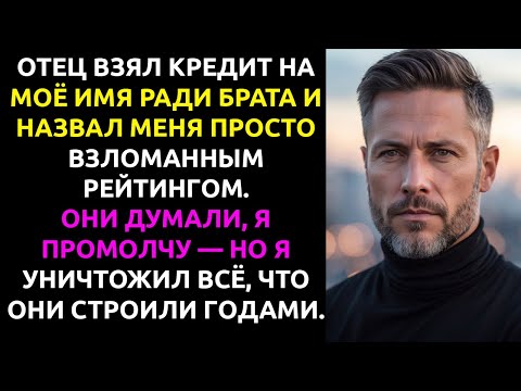 Видео: Отец ОФОРМИЛ КРЕДИТ на меня ради брата — и думал, что я всё стерплю…