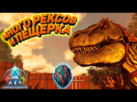 Видео: ARK Survival Ascended: Рексов много не бывает #6
