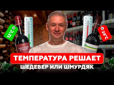 Видео: Как делают лучшие вина мира? И как ТЕМПЕРАТУРА БРОЖЕНИЯ может превратить вино в ШМУРДЯК!?