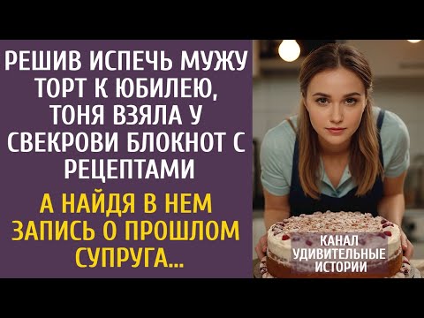 Видео: Решив испечь мужу торт к юбилею, Тоня взяла у свекрови блокнот с рецептами… А найдя в нем ЭТУ запись