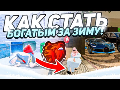 Видео: Как СТАТЬ БОГАТЫМ за ЗИМУ на БЛЕК РАША