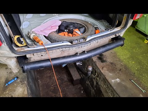 Видео: VW Passat B5 как снять задний бампер, усилитель. Как поставить оригинальный фаркоп.