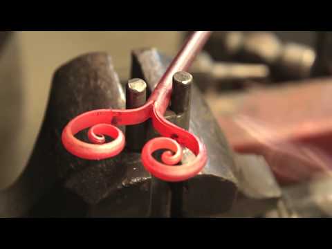 Видео: Ковка.Как сделать кованый ключ. Blacksmith.How to make a forged key