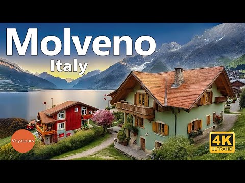 Видео: Molveno - Райский Уголок В Трентино - Самые Красивые Деревни Италии (4K UHD)
