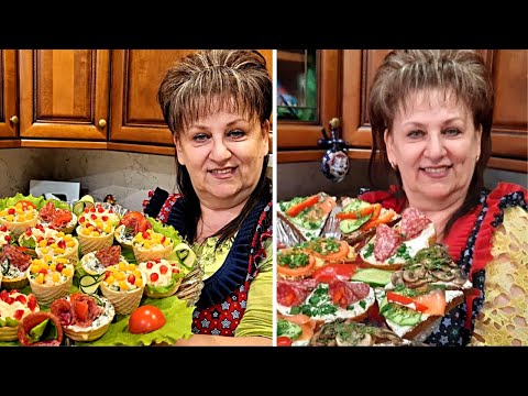 Видео: Супер идеи ЗАКУСОК на ваш ПРАЗДНИЧНЫЙ СТОЛ!