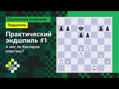 Видео: Практический эндшпиль #1: А мог ли Каспаров спастись? // Эндшпиль