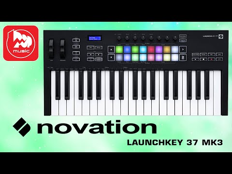 Видео: Novation Launchkey 37 mk3 - миди-клавиатура для Ableton Live