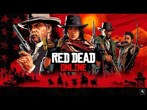 Видео: Red Dead Redemption 2 - RDO - Red Dead online - Первый запуск знакомство