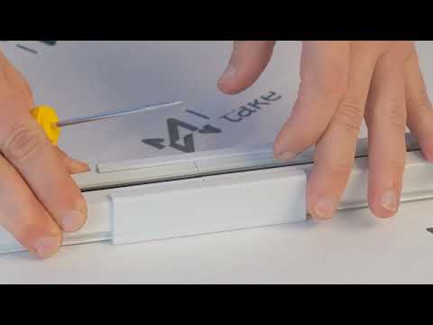 Видео: Для длинных карнизов из  ДВУХ или более частей